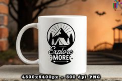 Explore More PNG Mountain Adventure Outdoor Camping Design