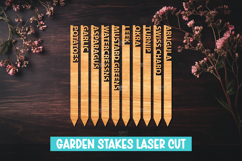 Extra Wooden Garden Stakes SVG Product Image 1