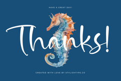Exuisite Seahorse - Quirky Handwritten Product Image 20