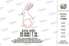 Animals Eyeglass Holder Brooch Laser Cut. Glasses Holder SVG Product Image 3