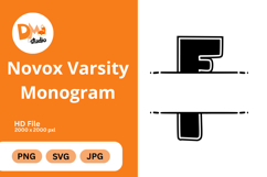Novox Varsity Monogram Product Image 1