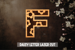 Daisy ABC Laser Cut Alphabet Design Product Image 12
