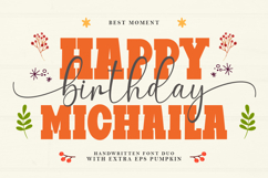 Big Update! Hello Pumpkin Family Duo -Include 99 Styles Font Product Image 3