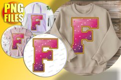 F Doodle Letter Valentine Sweet Whimsical Vibe! Product Image 1