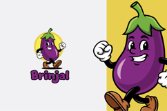Brinjal Character Mascot Cartoon Product Image 2