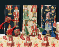 Christmas Nutcracker Seamless Patterns Product Image 5
