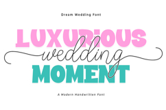 Dream Wedding Duo | Family Font in 75 Style Product Image 6