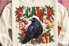 F-CAW-F Christmas Santa Hat PNG Product Image 3
