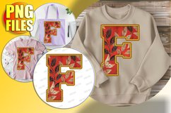 F Doodle Letter Valentine Romantic Festive Magic! Product Image 1