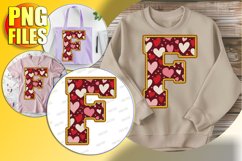 F Doodle Letter Valentine Romantic Bright Charm! Product Image 1