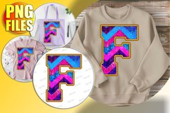F Doodle Letter Style Clipart Merry Winter Vibes! Product Image 1