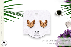 Safari Animal Stud Earrings | Laser Cut Studs Product Image 2