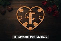 Valentine Laser Cut Alphabet letter Product Image 7