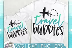 Travel Buddies SVG DXF PNG EPS Cutting Files Product Image 1