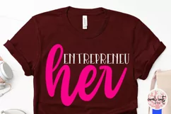 Entrepreneu her - Women Entrepreneurship EPS SVG DXF PNG Product Image 3