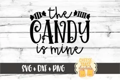 The Candy Is Mine - Funny Halloween SVG PNG DXF Cut Files Product Image 2
