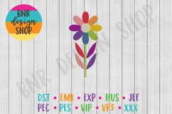 Flower Machine Embroidery Design, Floral Embroidery Product Image 1