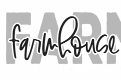 Farmhouse Sweet Farmhouse - Sign - SVG DXF EPS Product Image 3