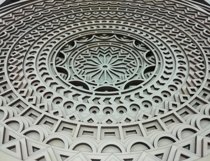 M50 - Layered Mandala SVG File, Cut file Mandala dxf Product Image 12