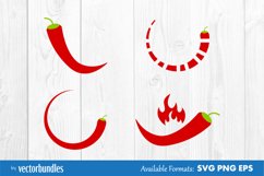 Hot chili clip art Product Image 1