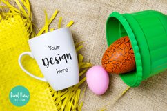 Easter Mockup - White Coffee Mug Mockup, Styled Stock Photo Product Image 1