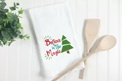 Believe in the Magic SVG File - Christmas SVG Cut File Product Image 3