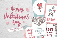 30 Valentine&#039;s Day cards and posters EPS / JPG Product Image 1