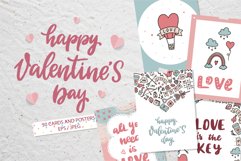 30 Valentine's Day cards and posters EPS / JPG Product Image 1