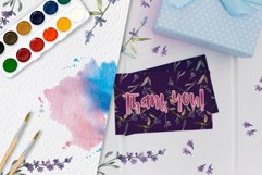 Watercolor Lavender PNG collection Product Image 5