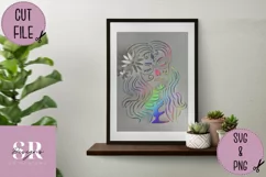3D Day of the dead svg |paper cutting | Sugar skull Product Image 3