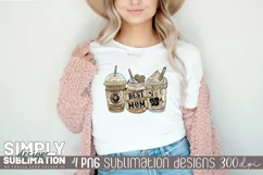 Best Mom | Mom Fuel | Mom Sublimation Coffee Cup Png Product Image 4