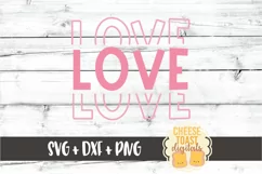 Love - Valentine's Day SVG PNG DXF Cut Files Product Image 2