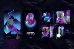 Holographic Modern Instagram Templates Product Image 6