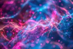 Vibrant abstract light particles background Product Image 1