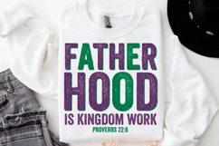 Father's Day PNG, Faux Yarn Dad PNG, Dad Ever PNG Product Image 8