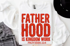 Father's Day PNG, Faux Yarn Dad PNG, Dad Ever PNG Product Image 12