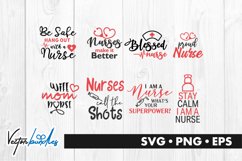 20 Nurse SVG quotes bundle Product Image 4