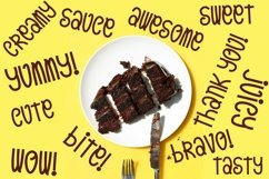 Web Font Orange Pulp Sweet and Tasty Font Product Image 7