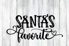 Santa's Favorite - SVG PNG EPS DXF Product Image 2