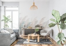 Wall mockup - Wallpaper mockup - Living room scene Product Image 8