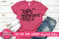Happy Valentine's Day - SVG DXF PNG - Digital Craft File Product Image 2