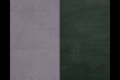 18 Chalkboard Texture Digital Papers, Back To School Papers Product Image 9