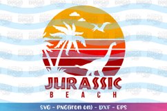 Summer svg Jurassic Beach clipart Product Image 2