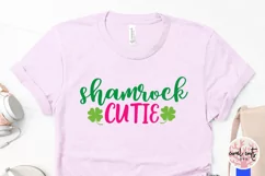 Shamrock cutie - St. Patrick's Day SVG EPS DXF PNG Product Image 3