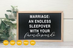 Farmhouse Sign SVG | Marriage Svg | Funny Sign Svg Product Image 1