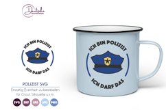 Ich bin Polizist SVG | Polizei SVG Product Image 1
