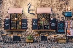 Picturesque street cafe in the Jewish quarter of Krakow Product Image 1