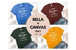 Bella Mockup Bundle 3001 T-Shirt Bundle Heather Women's Wear Product Image 1