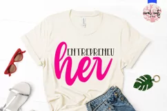 Entrepreneu her - Women Entrepreneurship EPS SVG DXF PNG Product Image 2