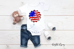 American Flag, Sunflower SVG / PNG / EPS / DXF files Product Image 4